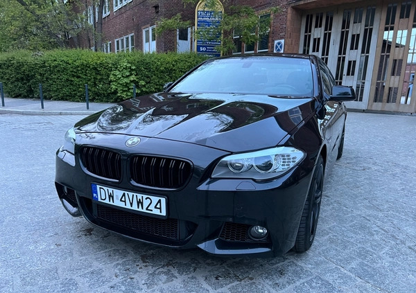 BMW Seria 5 cena 58000 przebieg: 293000, rok produkcji 2012 z Wrocław małe 79